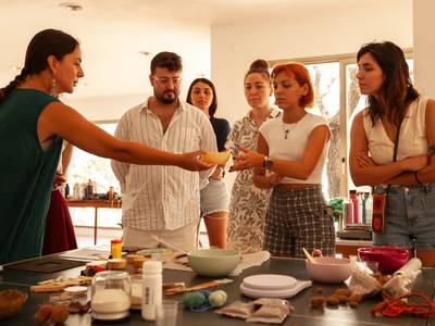 Studio critique session